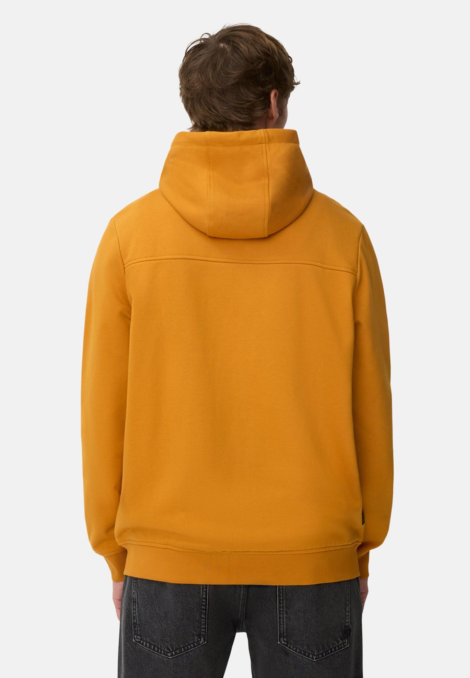 camel active Męska bluza z kapturem, żółty, S