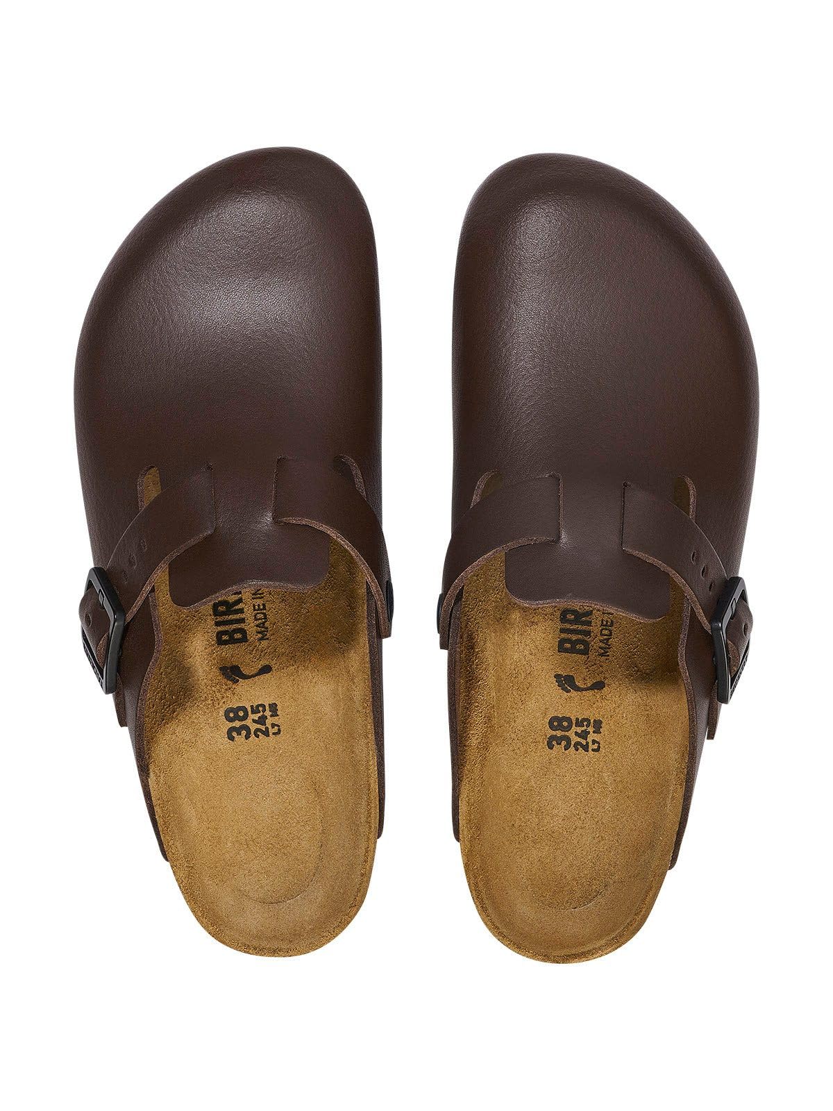 Birkenstock Scarpe Sabot Unisex Boston PRO Soft Java U26BI04 1026189 Taglia Scarpa: 37