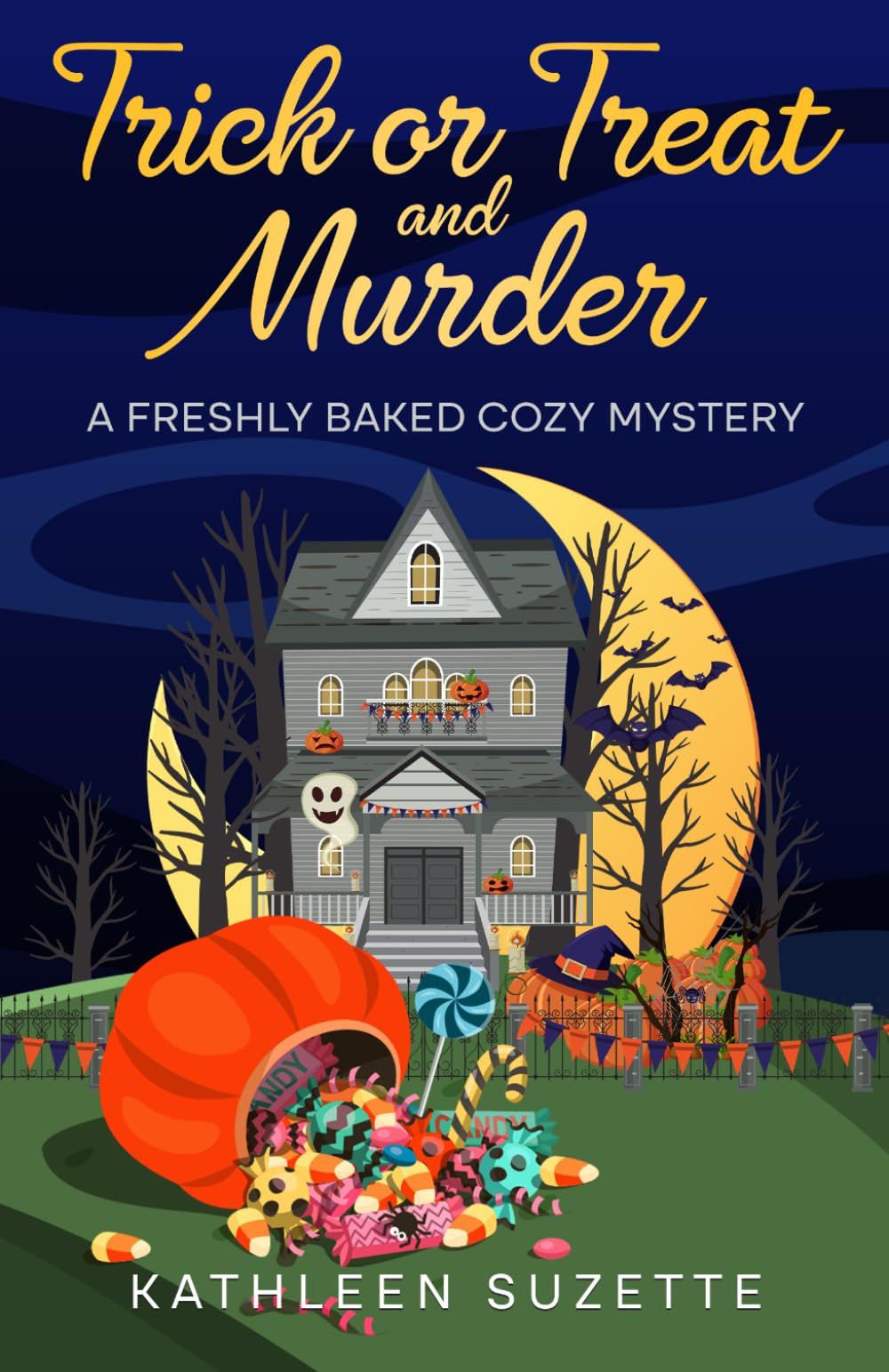 Trick or Treat and Murder: A Freshly Baked Cozy Mystery, book 2