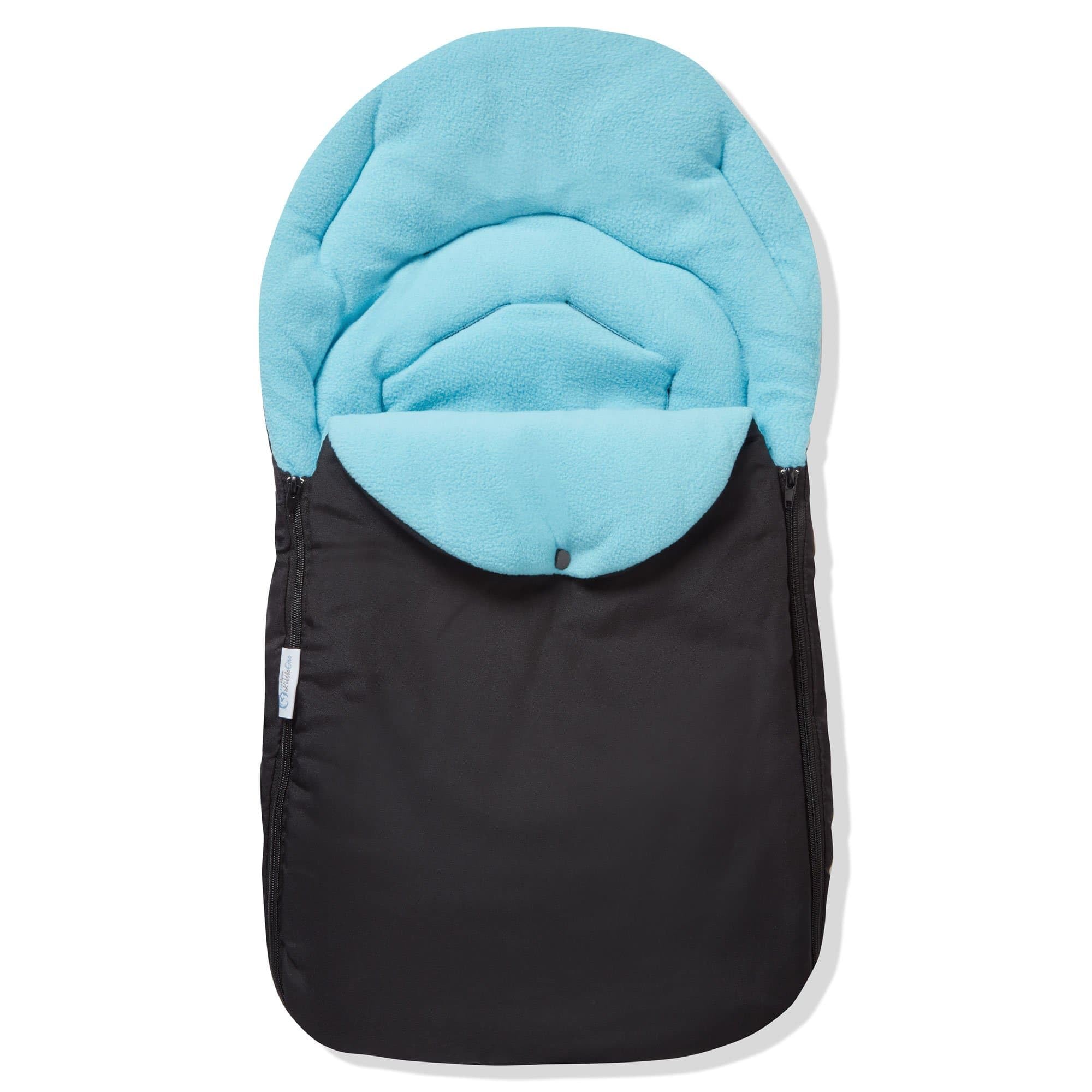 For Your Little One FYLO Universal Car Seat Footmuff/Cosy Toes - Light Blue - Fits All Models