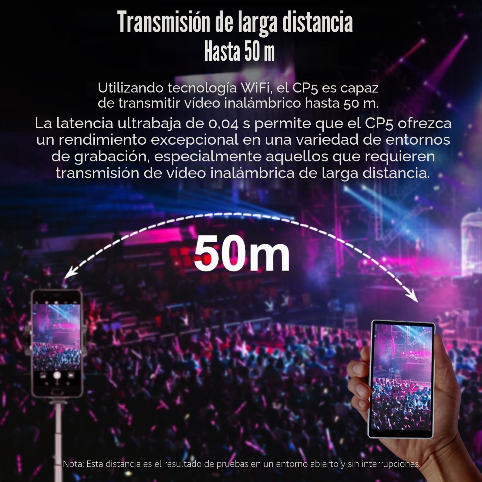 Shimbol CP5 - Monitor selfie con pantalla táctil FHD de 5 pulgadas, cámara trasera, 1080P, Vlog de selfie con mando a distancia Bluetooth, para iPhone y Android, selfies, vlogging, transmisión en