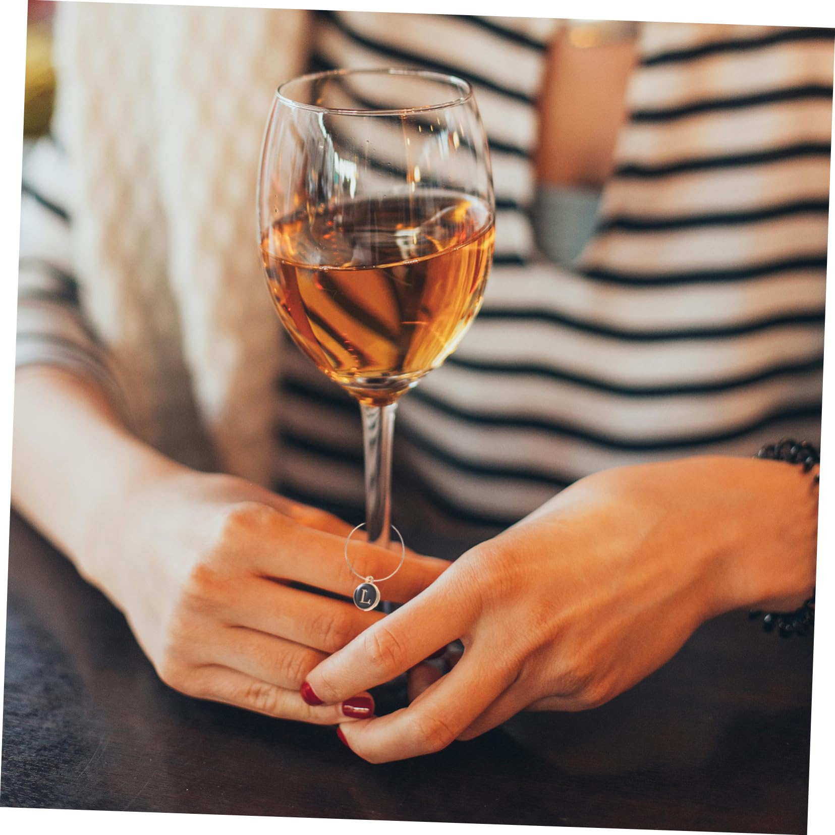 IMIKEYA Fascino Del Bicchiere Di Vino Bicchiere Vino Bicchieri Da Vino Personalizzati Marcatori Di Bevande Sostituibili Etichetta Per Bicchiere Di Vino