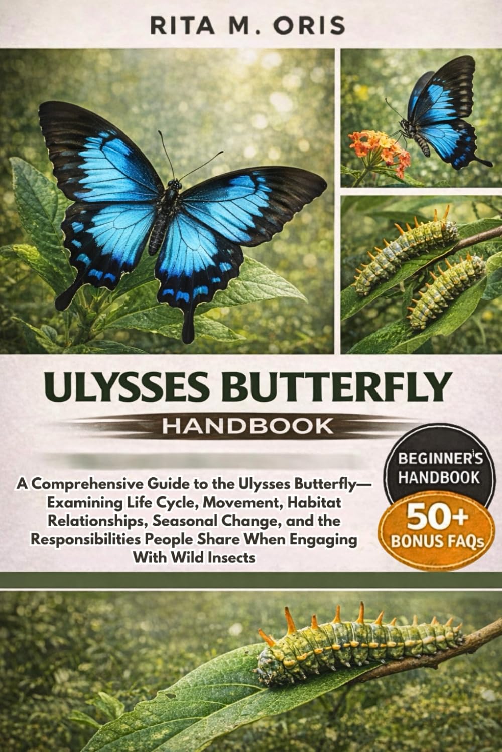 ULYSSES BUTTERFLY HANDBOOK: A Comprehensive Guide to the Ulysses Butterfly—Examining Life Cycle, Movement, Habitat Relationships, Seasonal Change