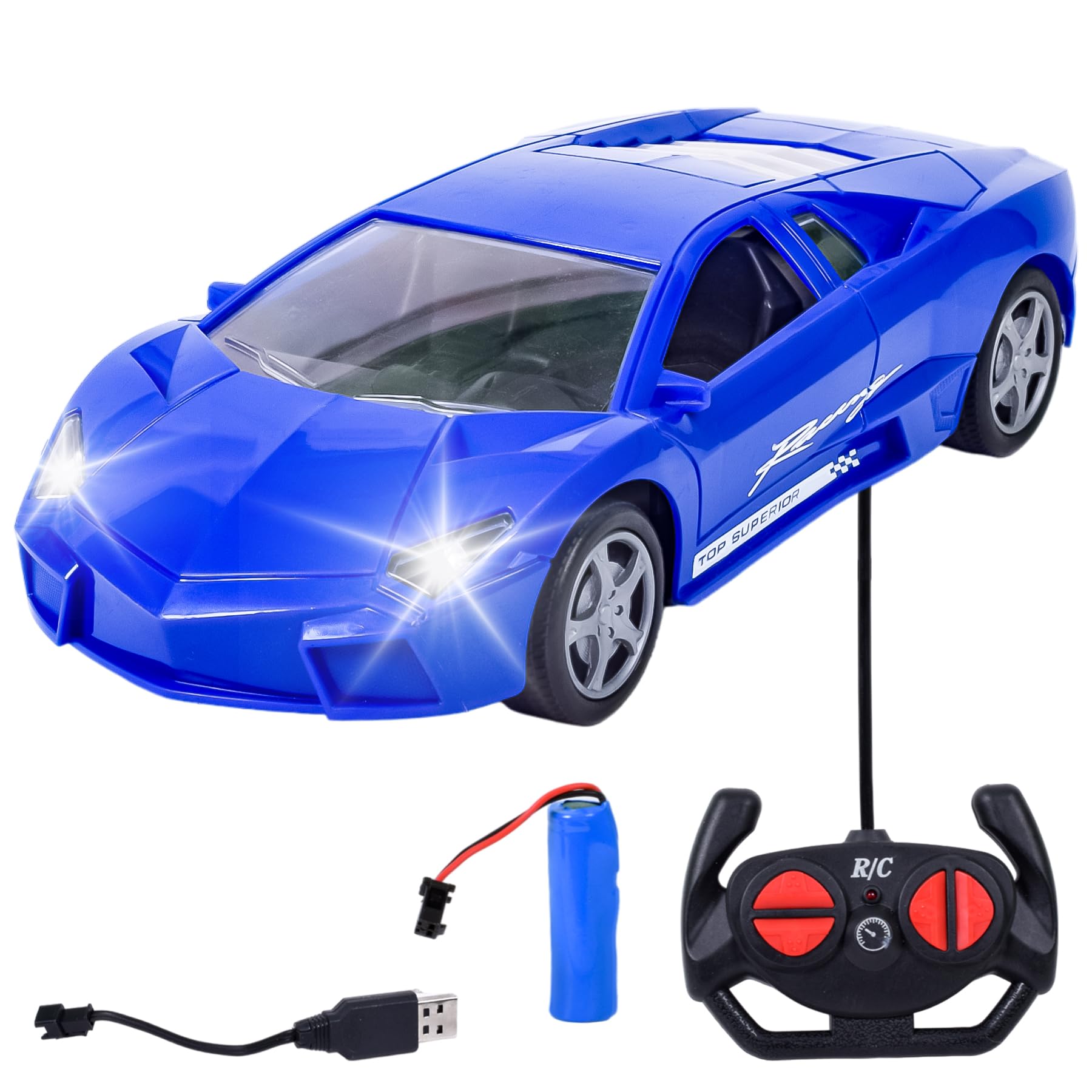 WISHKEY Remote Car for Kids, 1:16 Scale Racing Car for Kids with High Gloss Finish, Battery Operated Rechargeable Sports RC Cars, Plastic Remote Control Toys, Assorted, 3+ Years (Pack of 1) (B0CV16LGXY) Amazon Price History, Amazon Price Tracker