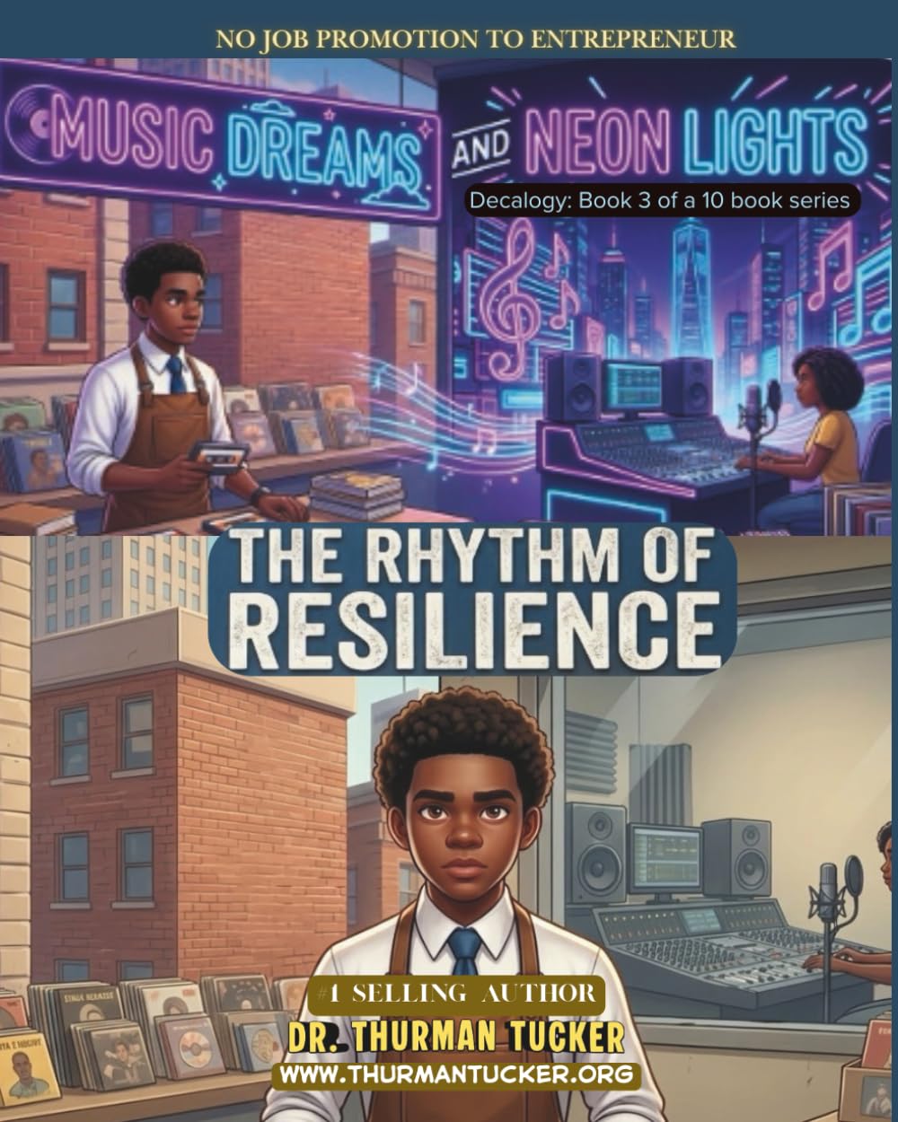 Music Dreams and Neon Lights: Book 3 of a 10-book Decalogy series (Rhythm of Resiliency) (The Rhythm of Resilience Decalogy Series)