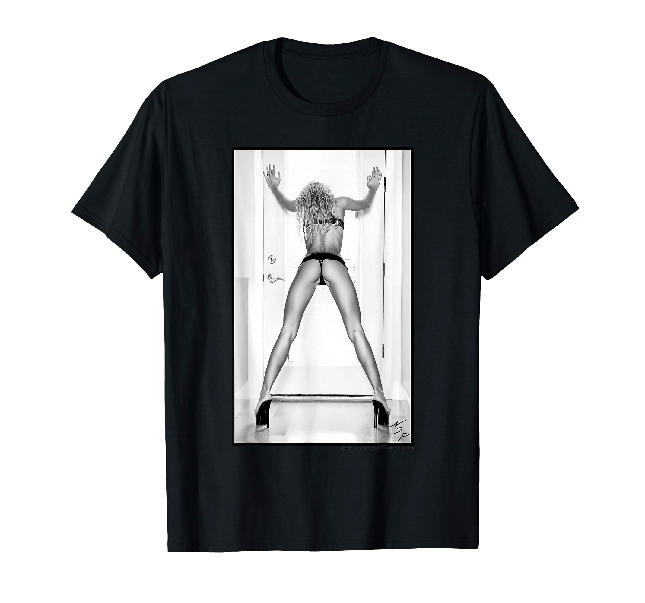 T-Shirt with Girl On It - Sexy Girl w/ Long Legs & Nice Ass T-Shirt