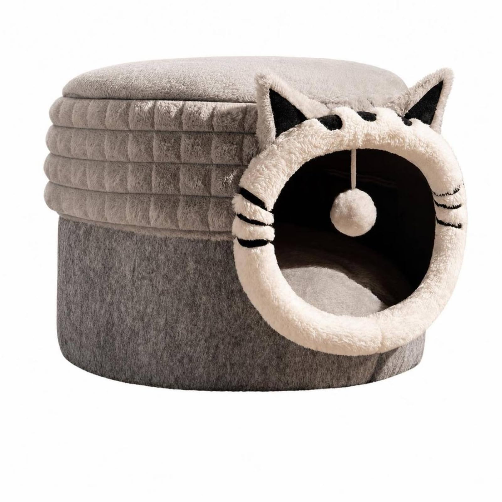 Weich Kuschelbett für Heimtiere, 40 30 30 cm, Style to 1
