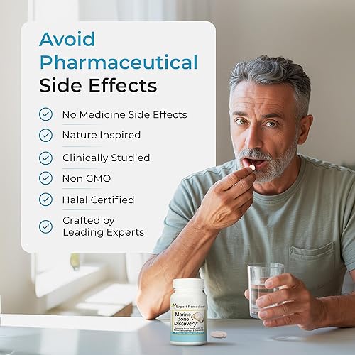 Miniatura 6 de Suplemento de densidad ósea de calcio marino, 3.5 veces perla, calcio absorbible y algas marinas islandesas, con magnesio, vitamina D3 K2 y más,