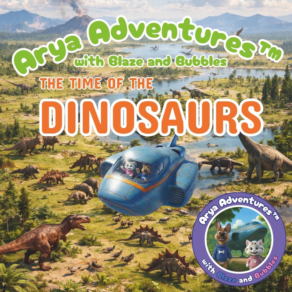 Arya Adventures with Blaze and Bubbles THE TIME OF THE DINOSAURS