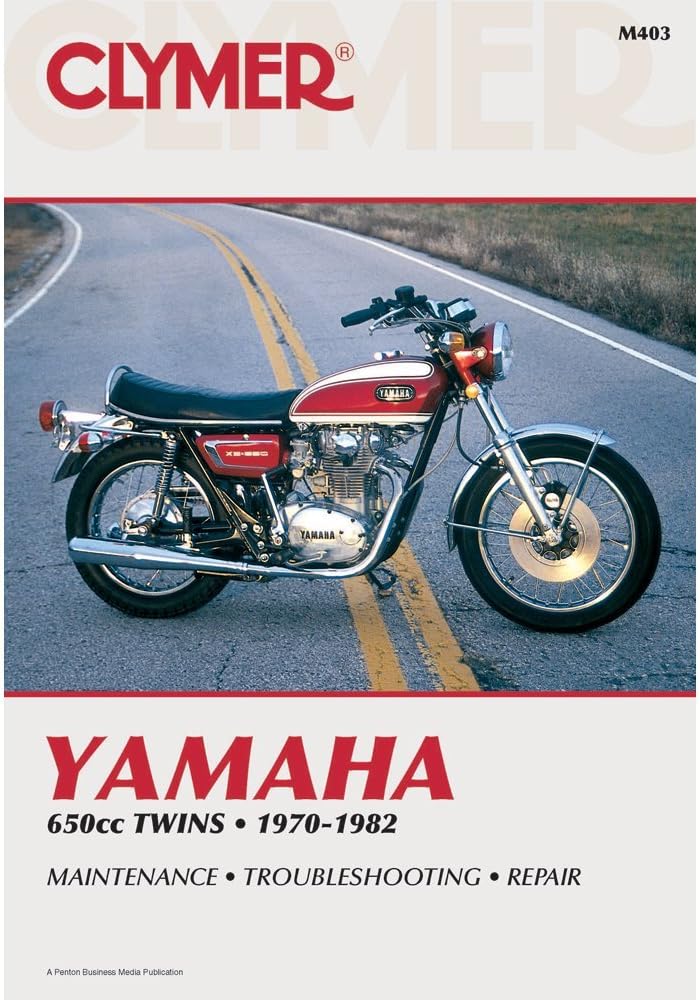 Clymer Manual Yamaha 650 Twin 70-82 M403 PU M403