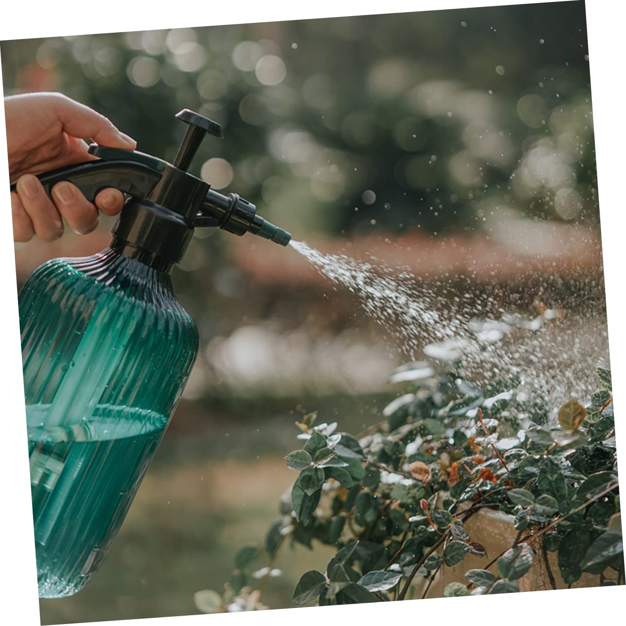 POPETPOP 2pièces Bouteille De Pulvérisation Manuelle Arrosoir à Pression Pour Jardinage Et Coiffure Vaporisateur Plastique Multi-usages