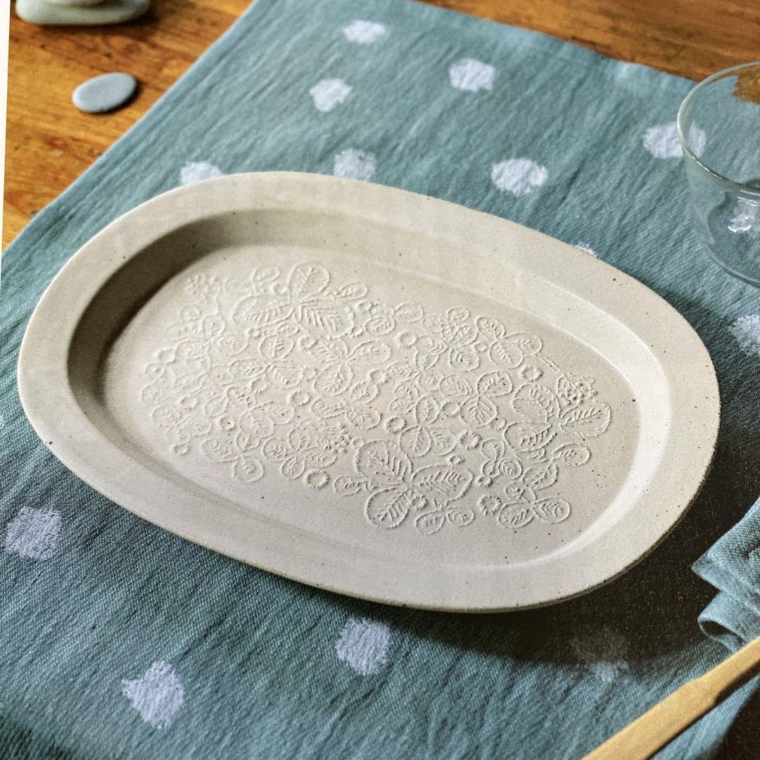 ミナペルホネンlake オーバルプレート大2枚セット