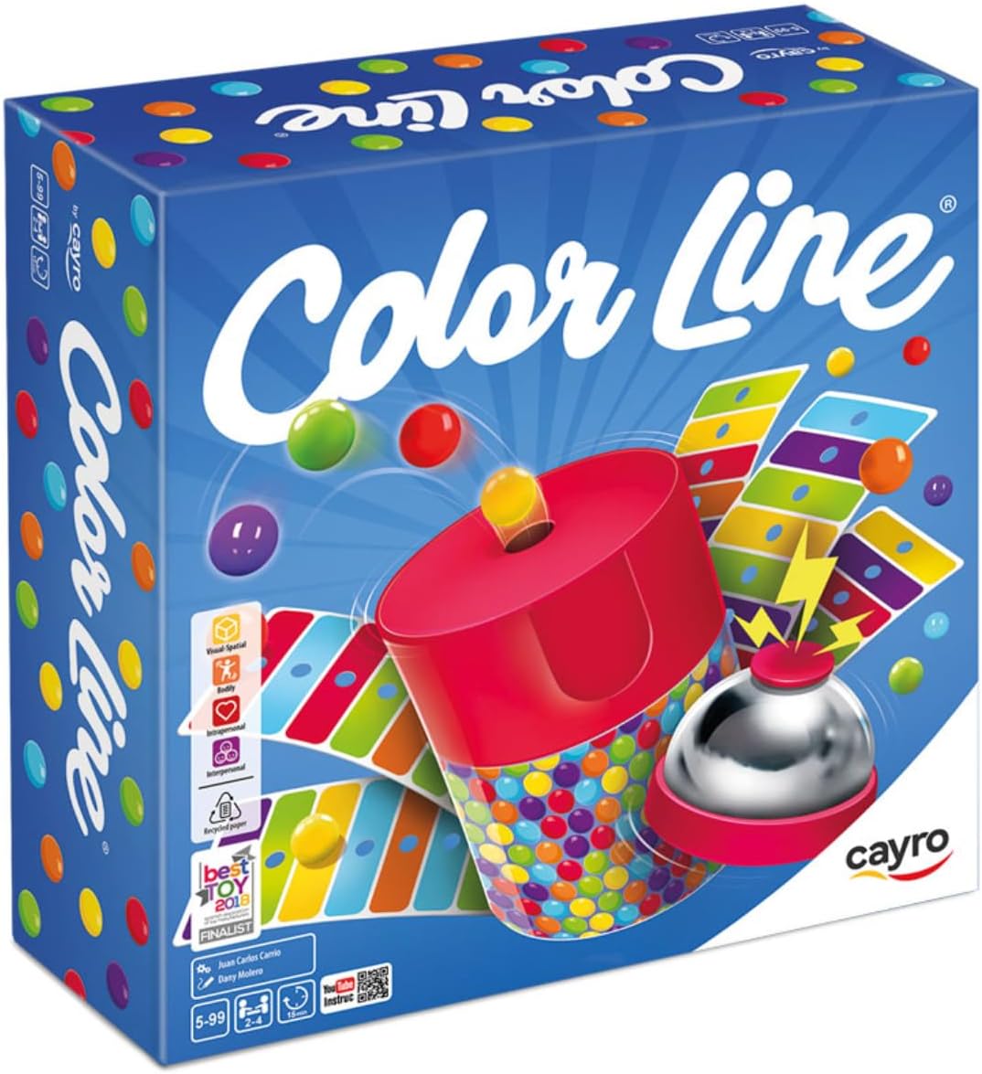 Cayro - Color Line - Game of Action and Speed - Board Game - Development of Manual Skills and Spatial Vision - Board Game (332)