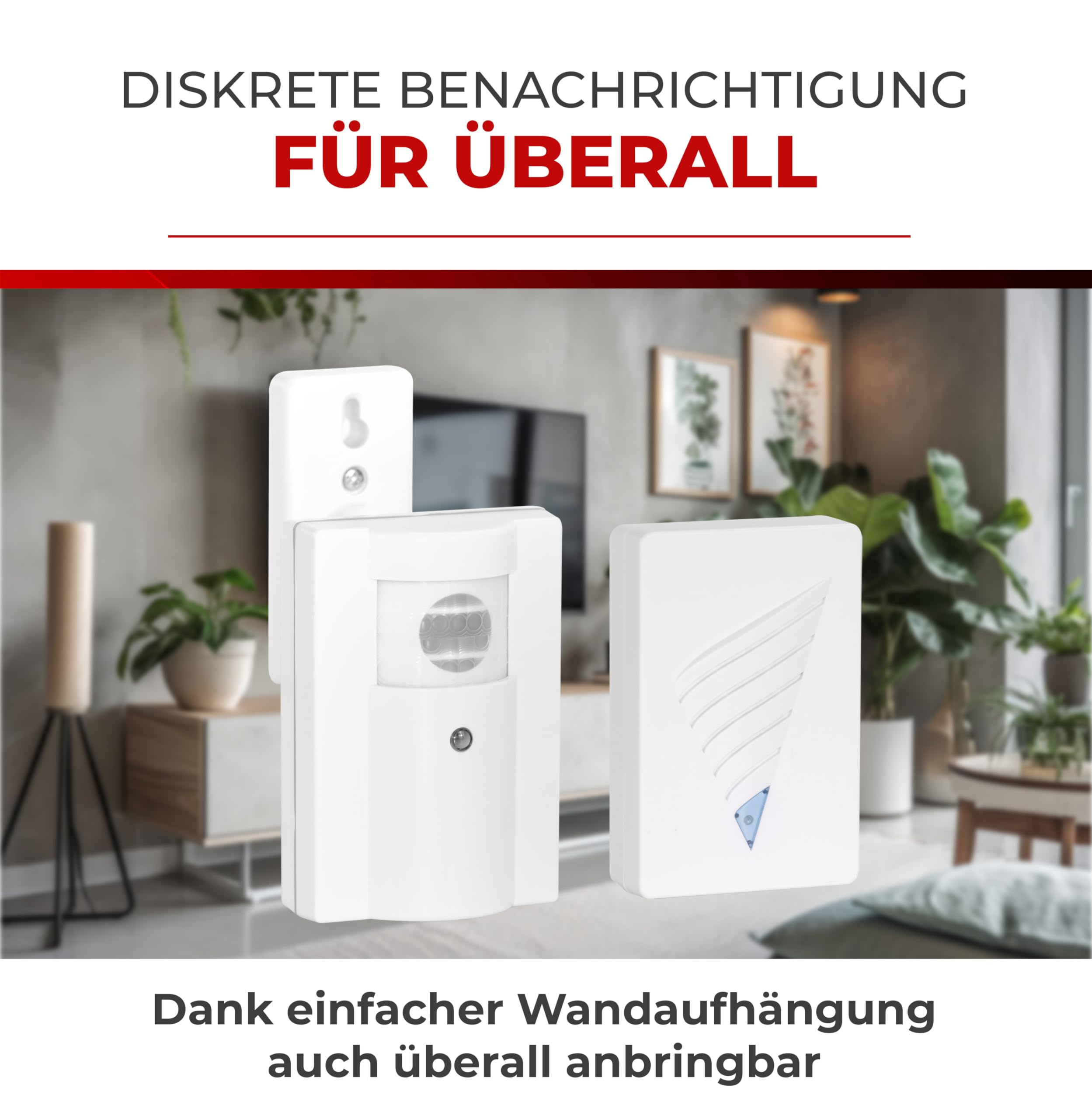HEIDEMANN Funkklingel Set HX Pet - Haustierklingel - erweiterbar - HX Funklingel