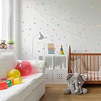 Vista 2 de Watercolor Dot Wall Decal Kit - Polka Dot Wall Decal by Chromantics