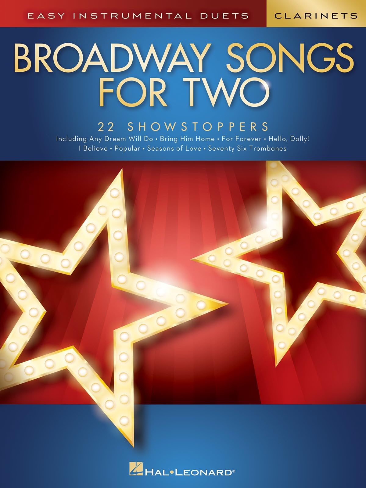 Broadway Songs For Two Clarinets Clarinet Duets Duet Music Book Musicals!!