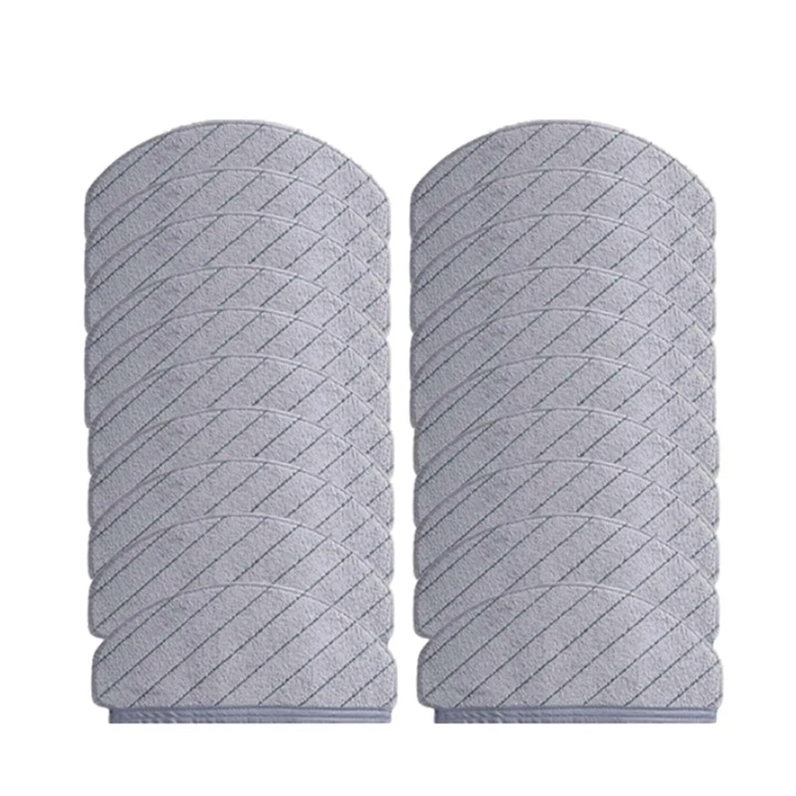 Washable Mopping Pad Set, Compatible for ECOVACS DEEBOT N20/N20 Pro/N20 Plus/N20 Pro Plus/X1 Plus/T10 Plus, Robot Vacuum Replacement Mop Cloths(20PCS)