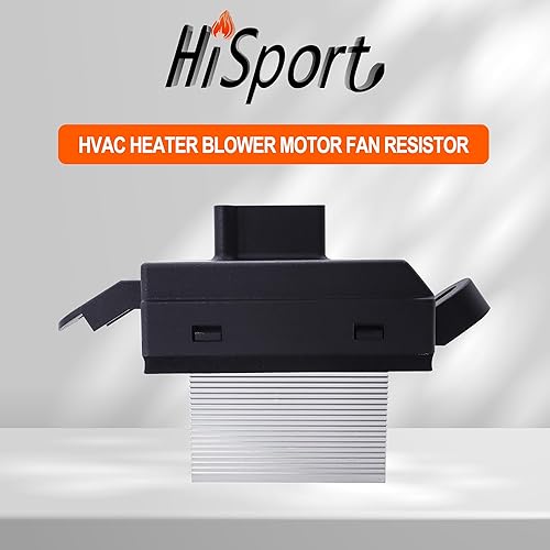 Miniatura 6 de HiSport Resistencia de motor de soplador de control de temperatura automático compatible con Chevy Malibu 2004-2012, Pontiac G6 2005-2010, Saturn