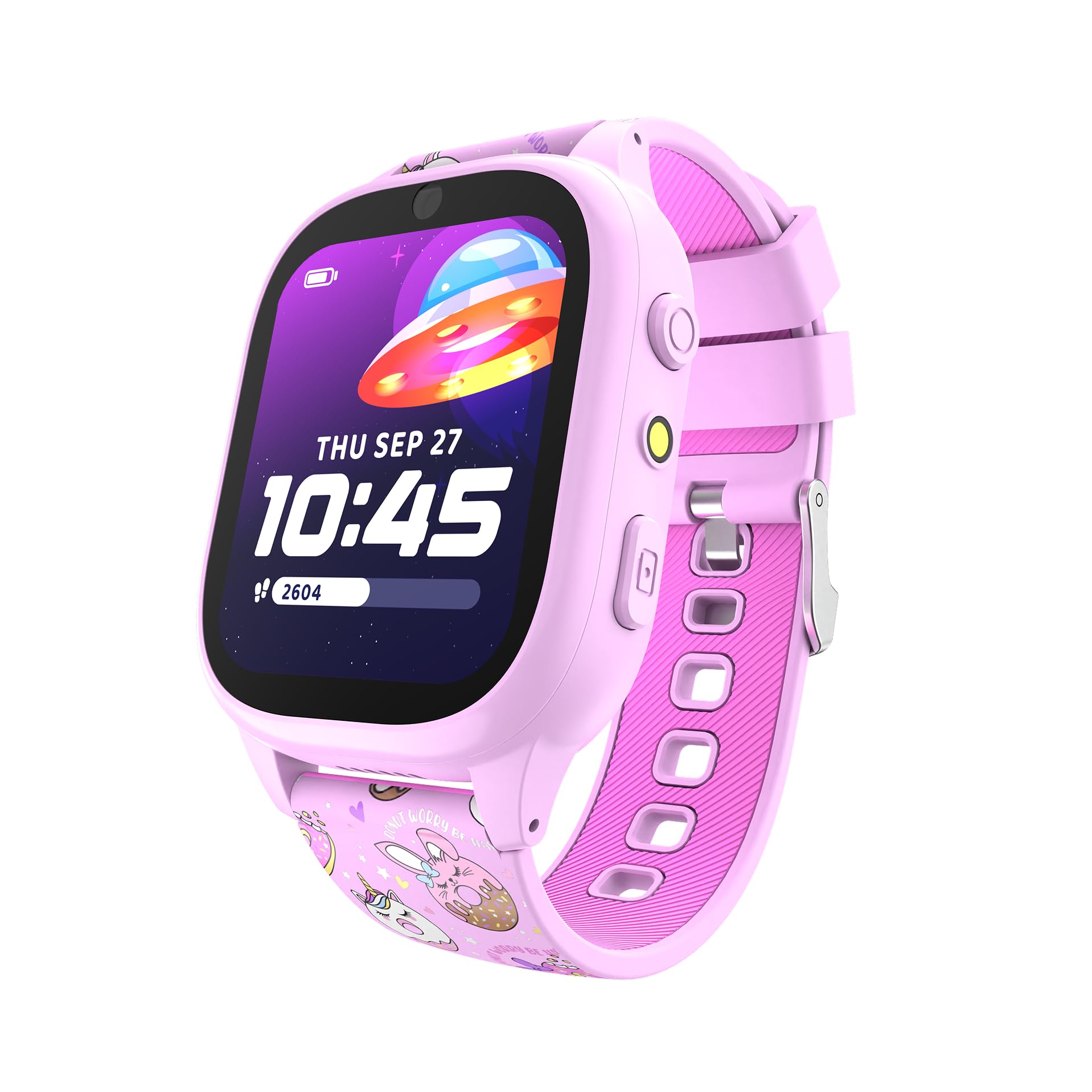 KidsWatch 4G Roze GPS Horloge Kind met Bellen & SOS