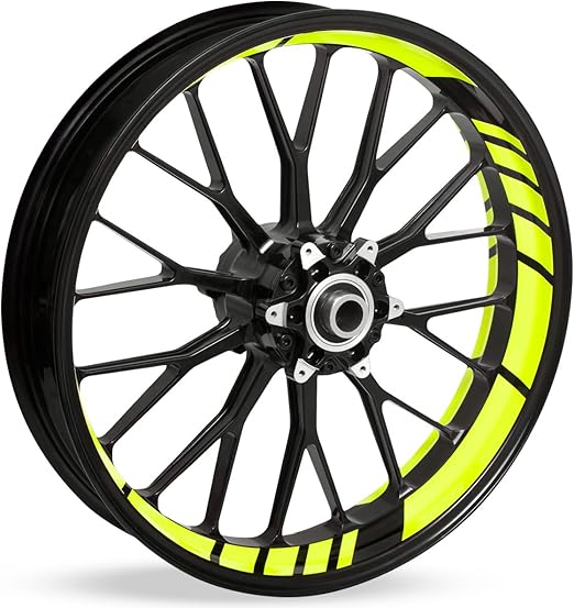 Adesivi Per Cerchioni Design GP - Set Da 16 Pezzi Per Cerchi 15-19 Pollici, Resistente Ad Acqua E UV - Foto 13