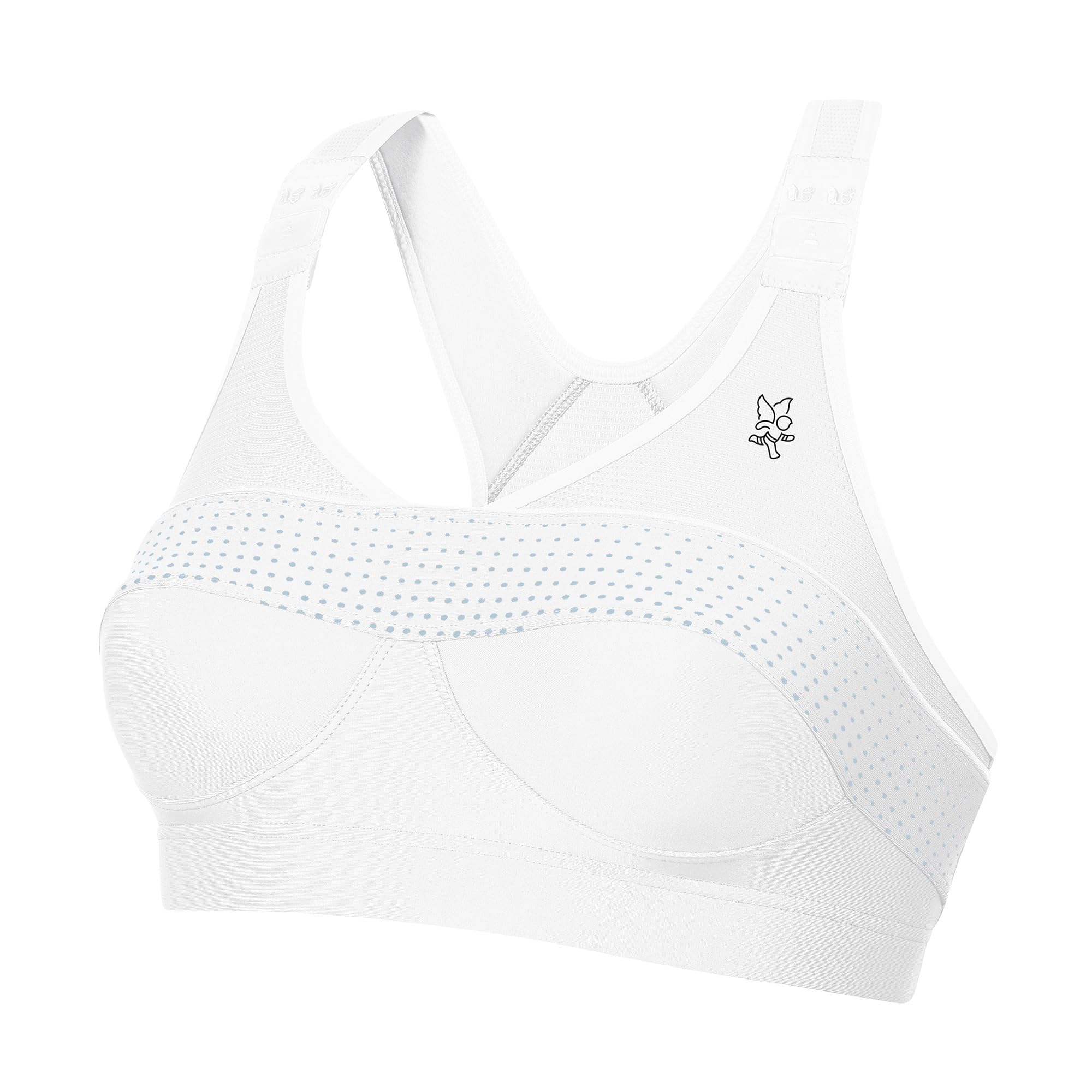 Thuasne - Brassière de Sport Top' Strap X-Back - Maintien Fort, Extrême - Adaptée pour Sports à Fort Impact - Bande de Maintien Brevetée - Bretelles Matelassées Réglables