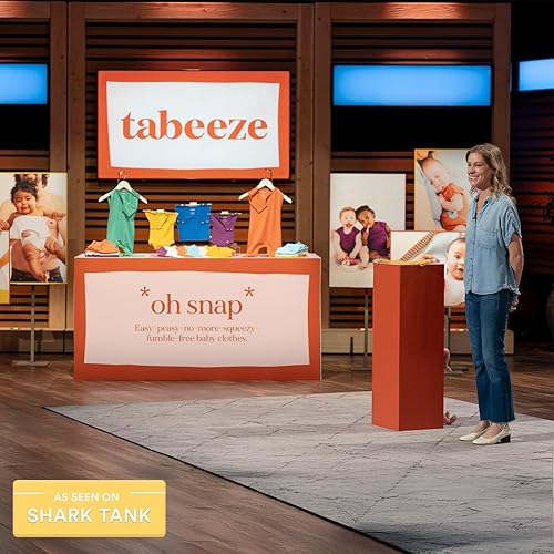 Vista 4 de Shoulder Side Snap Baby Tee with Top Snaps, As Seen on Shark Tank, 100% GOTS Organic Cotton, Toddler Boy/Girl Clothes