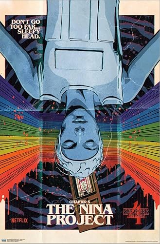 Miniatura 2 de Trends International Netflix Stranger Things Season 4 - Póster de pared del proyecto Nina, 14.72 x 22.37 pulgadas, lienzo estirado