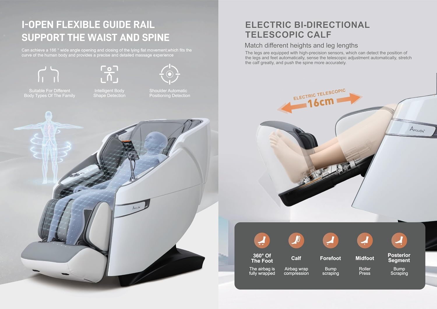 Upolat Royal Armonia 4D Pro Massage Chair, 166 ° Iopen flexible rail technology, graphine heating shawl, 40,000+ combination with 4th generation. (Beige) Upolat Royal Armonia 4D Pro Massage Chair, 166 ° Iopen flexible rail technology, graphine heating shawl, 40,000+ combination with 4th generation. (Beige)