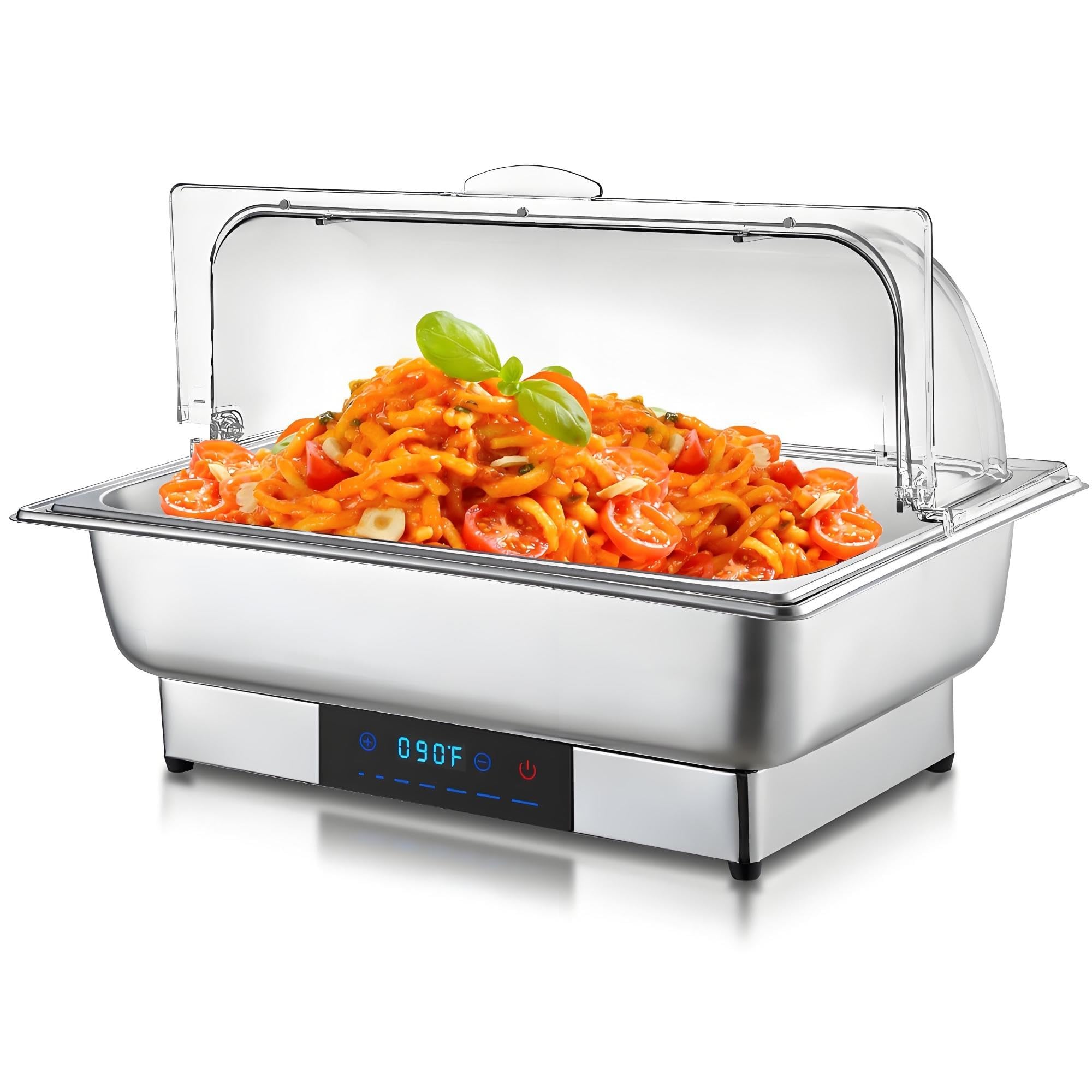 Chafing Dish Buffet-Set, Rechteckig, Edelstahl