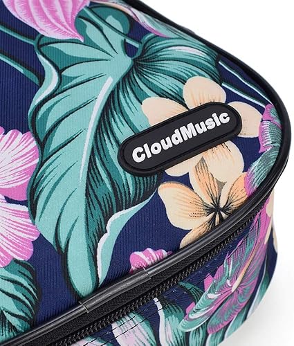 Miniatura 40 de CLOUDMUSIC Ukelele Case Gig Bag Mochila acolchada para concierto de 23 pulgadas (concierto, negro)