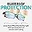 PROSPEK Blue Light Blocking Glasses for Women & Men, 99% Harmful Blue Light Filter, Anti-Glare Clear Lenses, Non-Prescription Computer Glasses