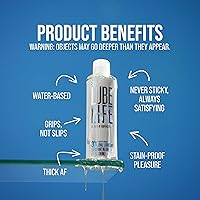 Vista 3 de LubeLife 3X Lubricante Anal – Lubricante a Base de Agua Extra Grueso para Hombres, Mujeres y Parejas – Lubricante Personal No Pegajoso, Compatible