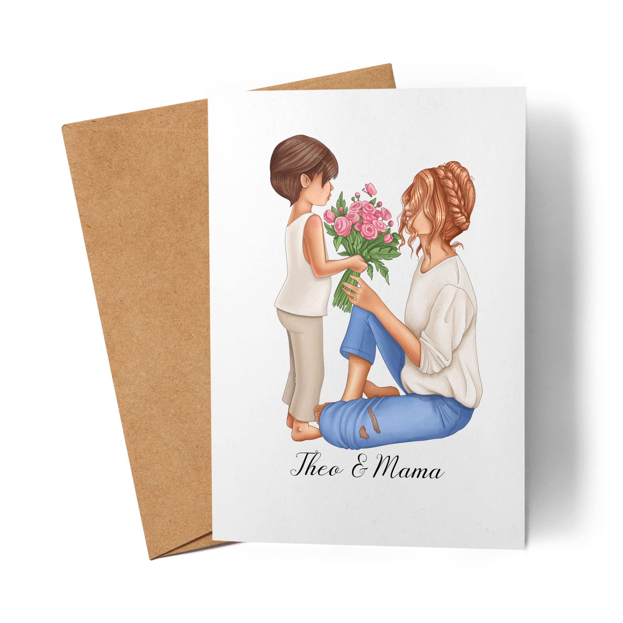 Aleshime Happy Birthday Pop Up Karte Fu00fcr Mama, Rosa 3D