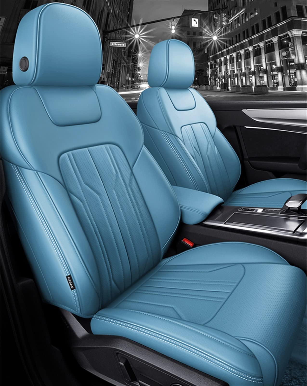 NOHEEU Car Accessories Seat Covers For Ford Focus Mondeo Edge Fiesta Maverick Esports Escort Accessories
