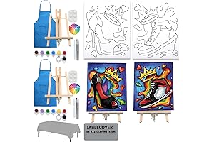 Ample Paint and Sip Canvas Painting Kit