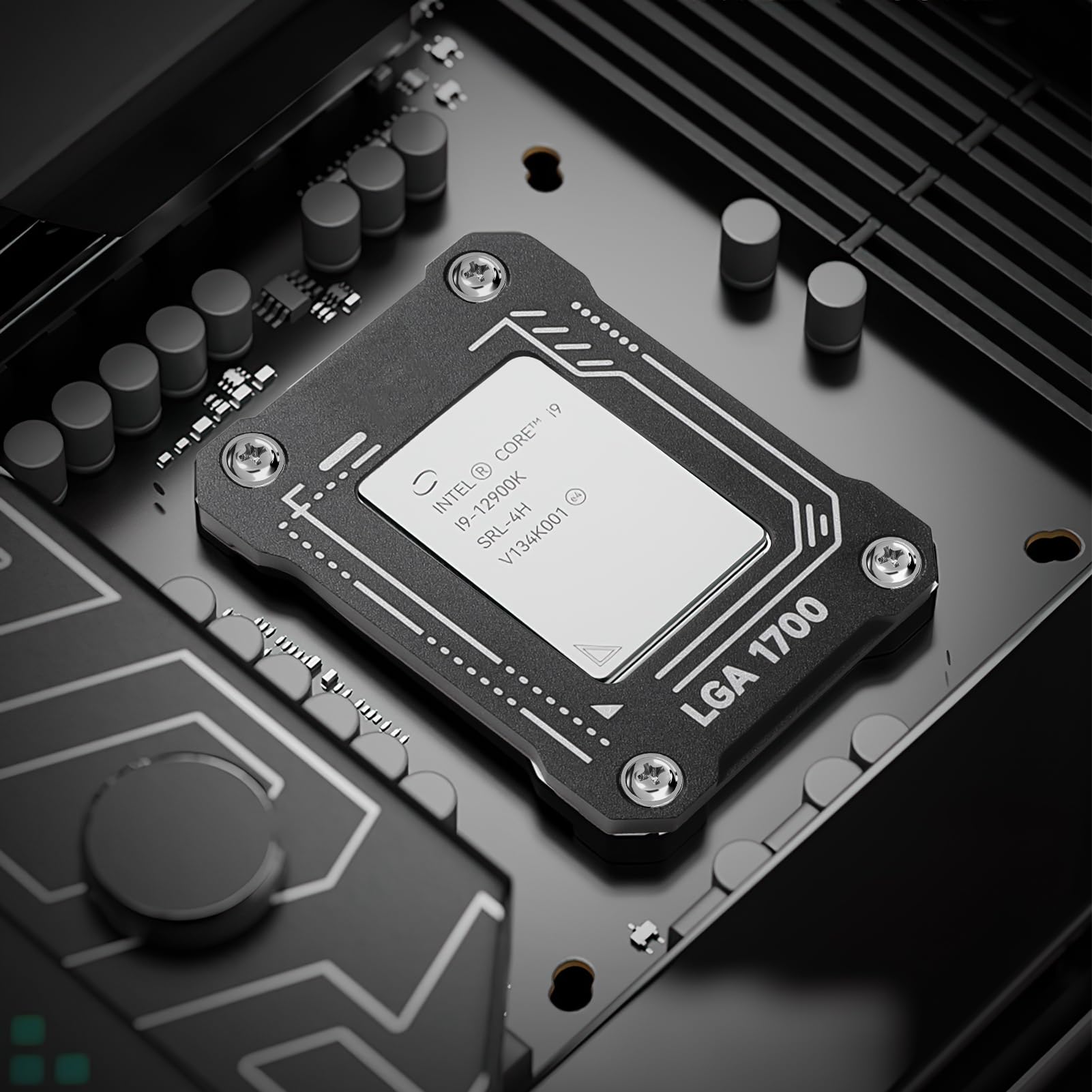 Fissatore Anti-Flessione CPU LGA1700 - Per Intel 12a-15a Generazione, In Lega Di Alluminio - Foto 4