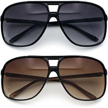 SA106 Oversize Large Thin Plastic Racer Mens Sport Sunglasses