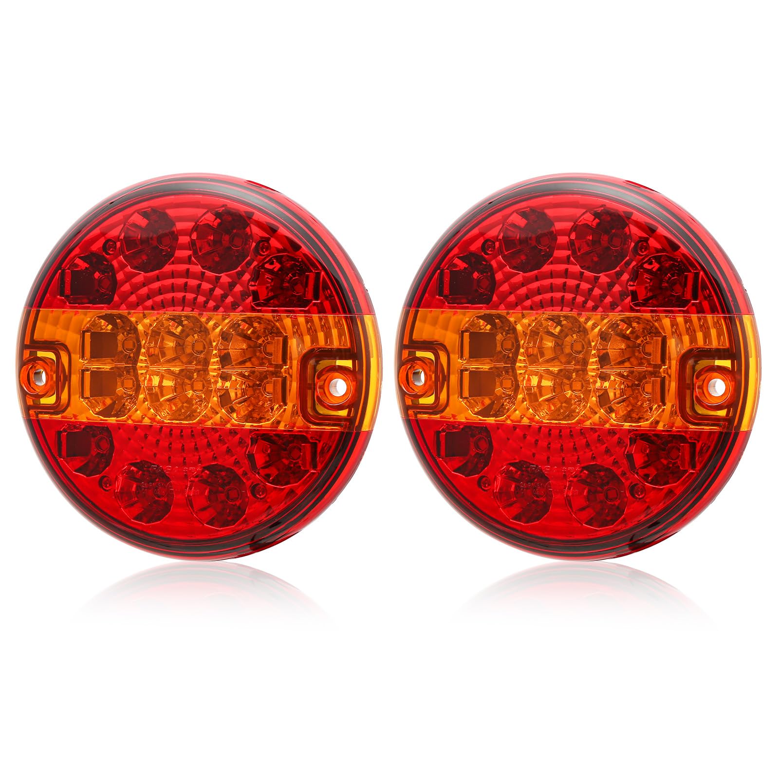 Luci Targa LED Per Rimorchio 12V/24V - Impermeabili IP65 | Illuminazione Posteriori Per Camion E Caravan