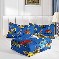 Vista 137 de Axolotl Kid Comforter Set Twin Size,Racing Car Bedding Set for Boys Girls Teen Kids Children Racing Gifts,Race Cars Quilt Bed Set with 1 Comforter 2