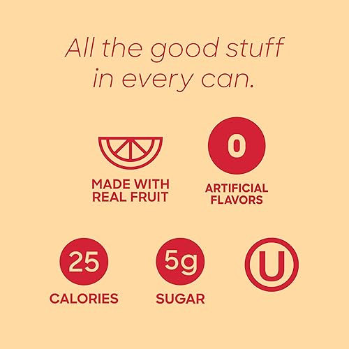 Miniatura 4 de Sanzo - Agua con gas saborizada - Soda de pomelo y toronja - Soda baja en calorías y baja en azúcar - Bebidas asiáticas artesanales - Agua con gas