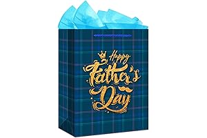 FLYAB Father's Day Premium Gift Bag 11.5"