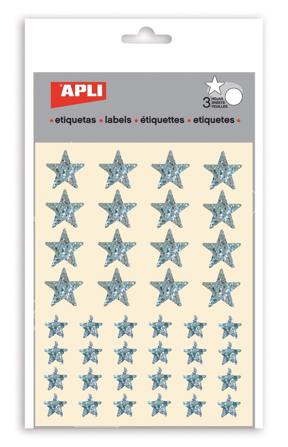 APLI Sticker Bag Star Holographic
