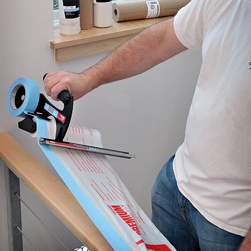 Miniatura 2 de Trimaco Easy Mask - Hoja de corte de papel y película de enmascaramiento de 12 pulgadas