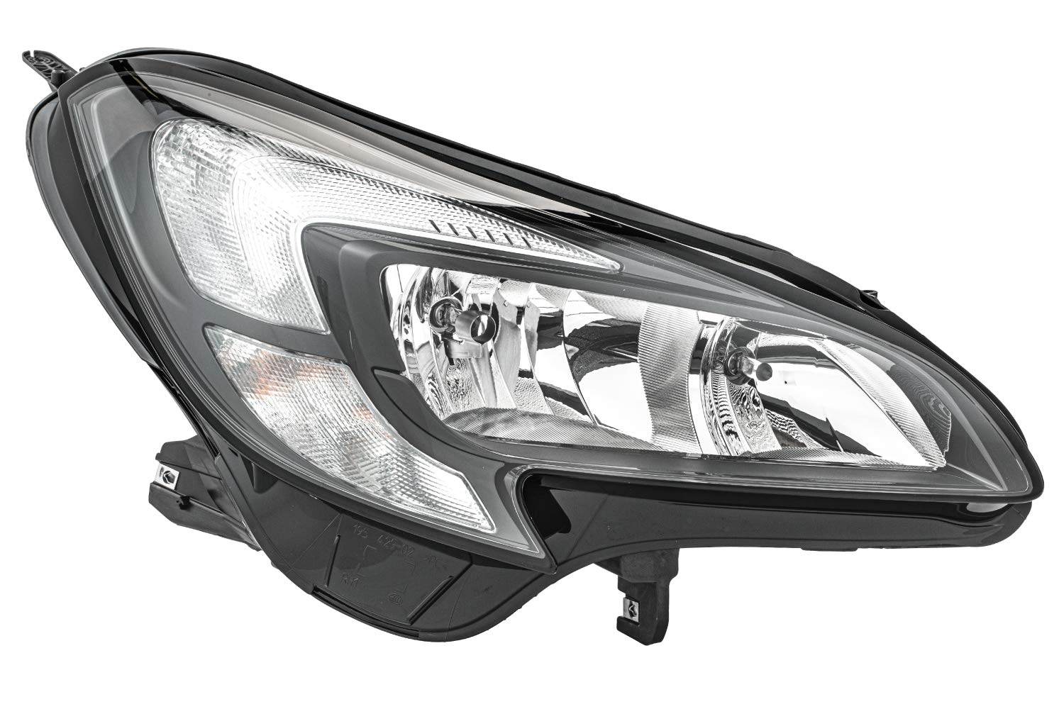 HELLA 1LF 011 830-041 FF/Halogen-Headlight - for left-hand traffic - Right Front