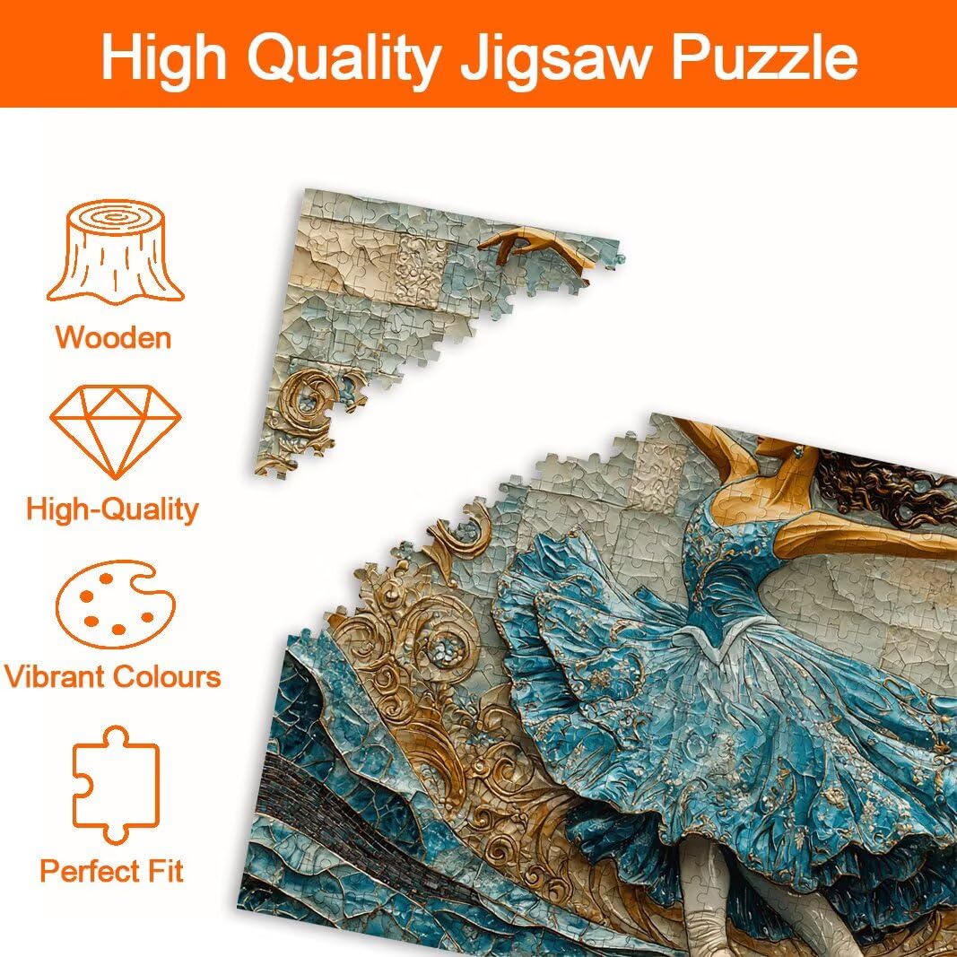 Puzzle Ballerini, Puzzle 5000 Pezzi Adulti per Decor, Regalo Donna -8556