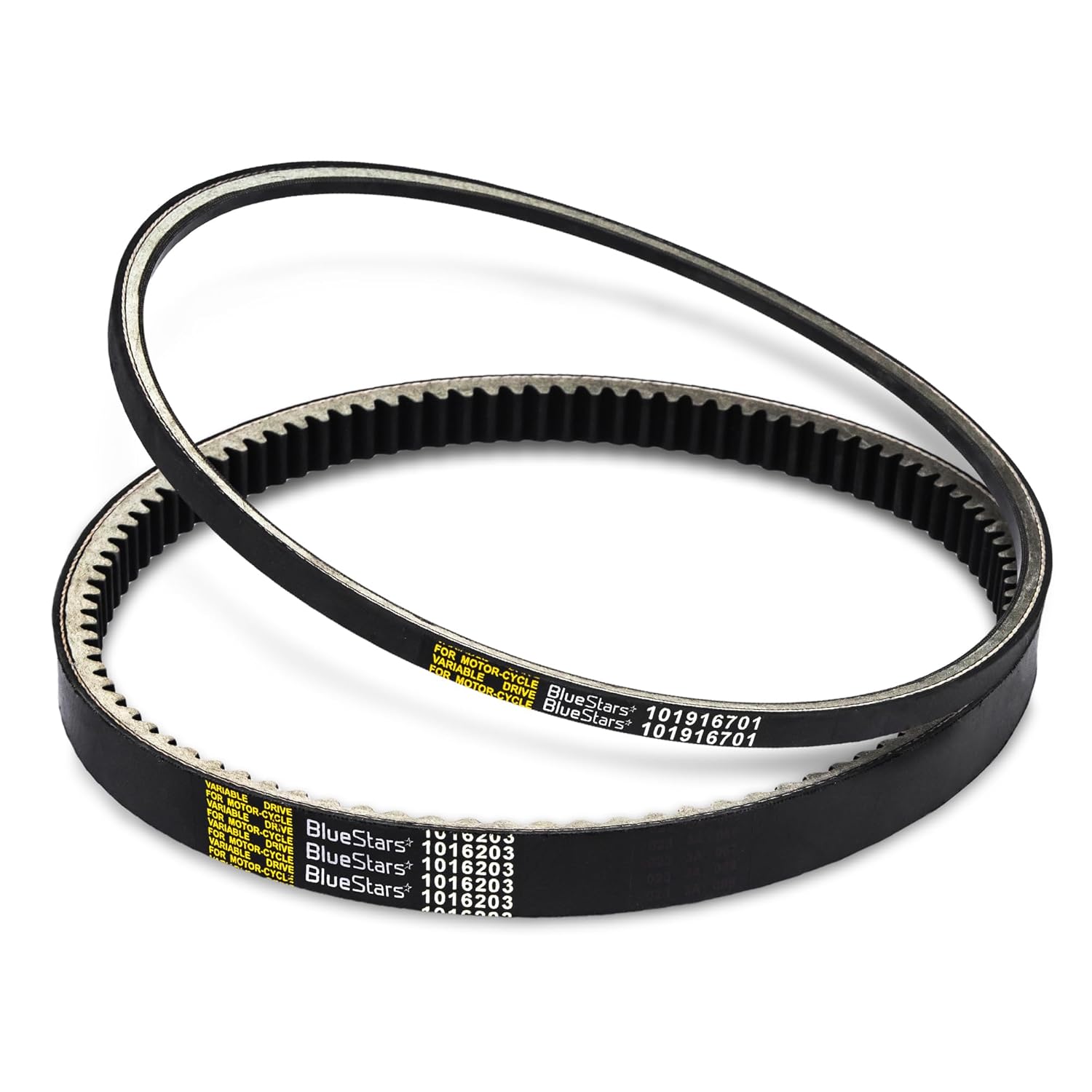 BlueStars 1016203 Drive Belt & 101916701 Starter Generator Belt Set - Compatible with Club Car 1992-Up DS and 2004-Up Precedent Gas Golf Carts