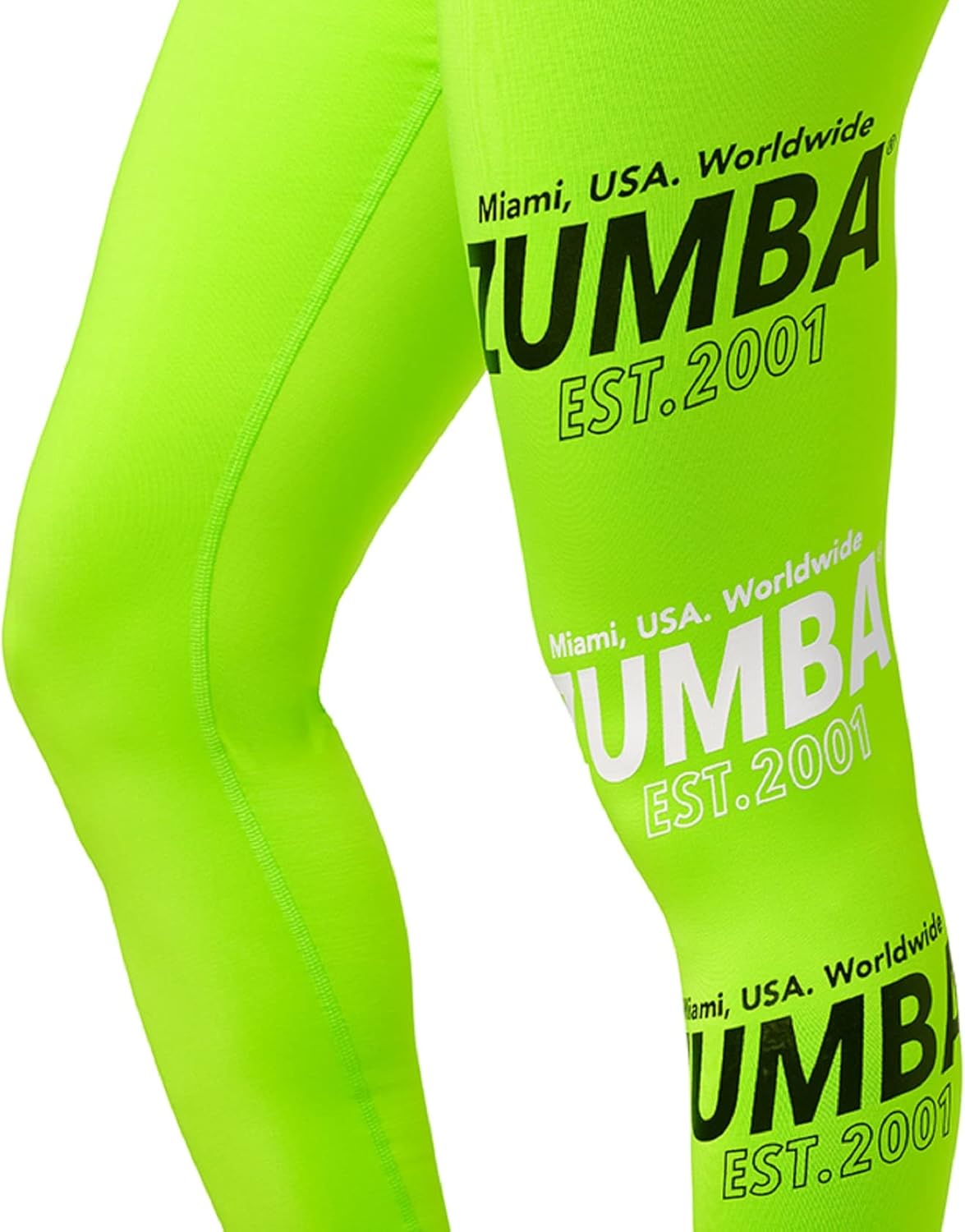 Zumba Ankle Tummy-Control High Waisted Leggings for Women Logo : Sports & Outdoors
