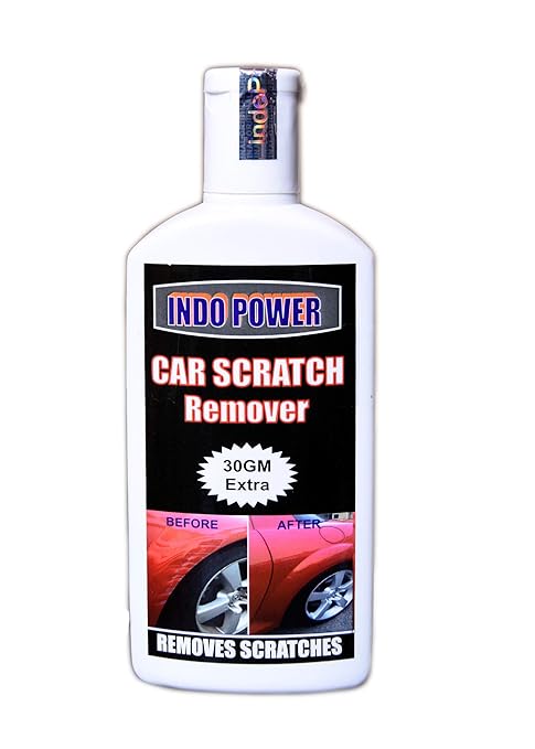 INDOPOWER BADY494-CAR SCRATCH REMOVER 100gm.All Colour Car & Bike Scratch Remover, Advanced Formula Rubbing Compound (Not for Dent & Deep Scratches)