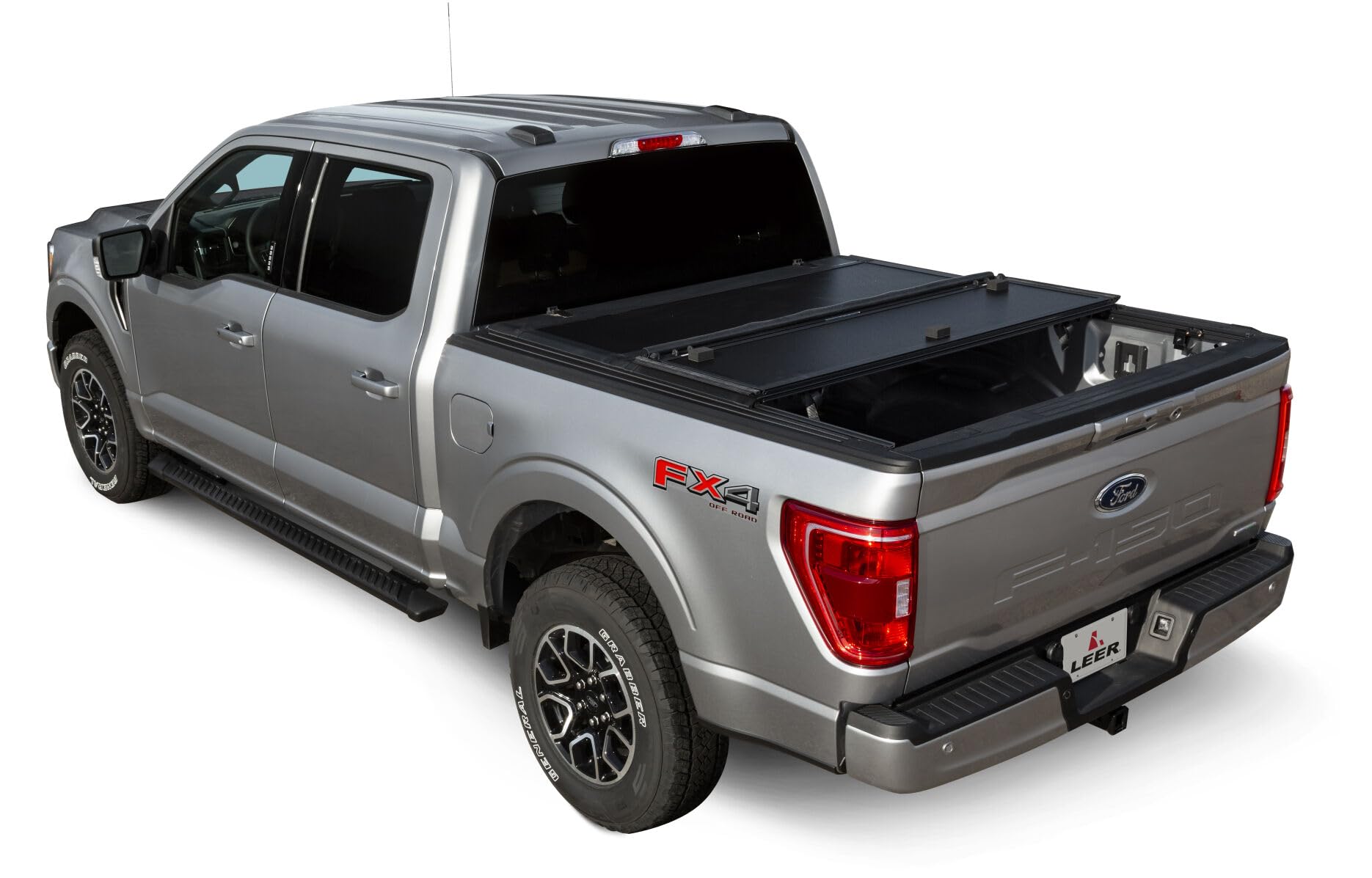 Amazon.com: LEER HF350M 3-Panel Folding Tonneau Cover, Fits 2016