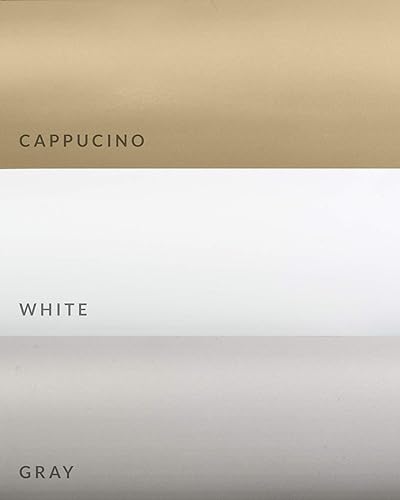 Miniatura 9 de Chicology - Minipersianas para ventanas, puerta, cámper, opacas, horizontales, color blanco satinado, 23 pulgadas de ancho x 48 pulgadas de alto